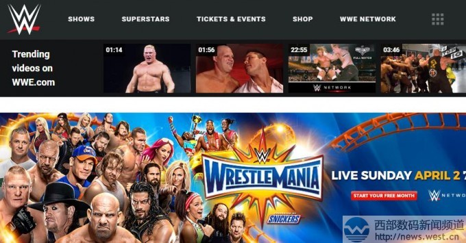 世界摔角娱乐收购三字母WWE.xyz并注册保护多枚.xyz域名!