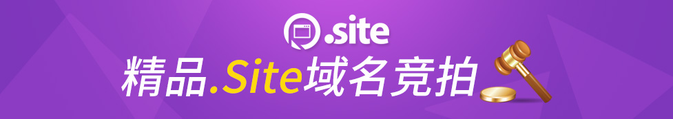 精品.site域名竞拍