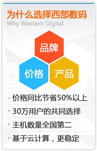 为什么选择西部数码